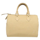 LOUIS VUITTON Epi Speedy 25 Hand Bag Vanilla M4301A LV Auth 195536-3