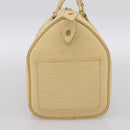 LOUIS VUITTON Epi Speedy 25 Hand Bag Vanilla M4301A LV Auth 195536-4