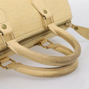 LOUIS VUITTON Epi Speedy 25 Hand Bag Vanilla M4301A LV Auth 195536-7