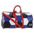 LOUIS VUITTON Epi FIFA Collaboration Keepall Bandouliere 50 Blue Auth 195540SM-1