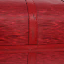 LOUIS VUITTON Epi Keepall 45 Boston Bag Red M42977 LV Auth 195542A-11