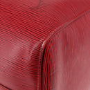 LOUIS VUITTON Epi Keepall 45 Boston Bag Red M42977 LV Auth 195542A-15
