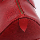 LOUIS VUITTON Epi Keepall 45 Boston Bag Red M42977 LV Auth 195542A-18