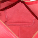 LOUIS VUITTON Epi Keepall 45 Boston Bag Red M42977 LV Auth 195542A-21
