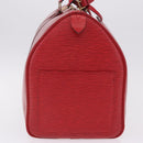 LOUIS VUITTON Epi Keepall 45 Boston Bag Red M42977 LV Auth 195542A-6
