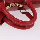 LOUIS VUITTON Epi Keepall 45 Boston Bag Red M42977 LV Auth 195542A-8