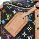 LOUIS VUITTON Monogram Multicolor Keepall 45 Bag Black M92640 Auth 195545SV-20