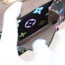 LOUIS VUITTON Monogram Multicolor Keepall 45 Bag Black M92640 Auth 195545SV-23