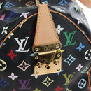 LOUIS VUITTON Monogram Multicolor Keepall 45 Bag Black M92640 Auth 195545SV-24