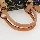 LOUIS VUITTON Monogram Multicolor Keepall 45 Bag Black M92640 Auth 195545SV-7