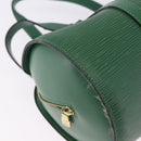 LOUIS VUITTON Epi Soufflot Hand Bag Green M52224 LV Auth 195553-14