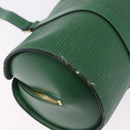 LOUIS VUITTON Epi Soufflot Hand Bag Green M52224 LV Auth 195553-16