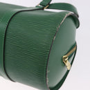 LOUIS VUITTON Epi Soufflot Hand Bag Green M52224 LV Auth 195553-10