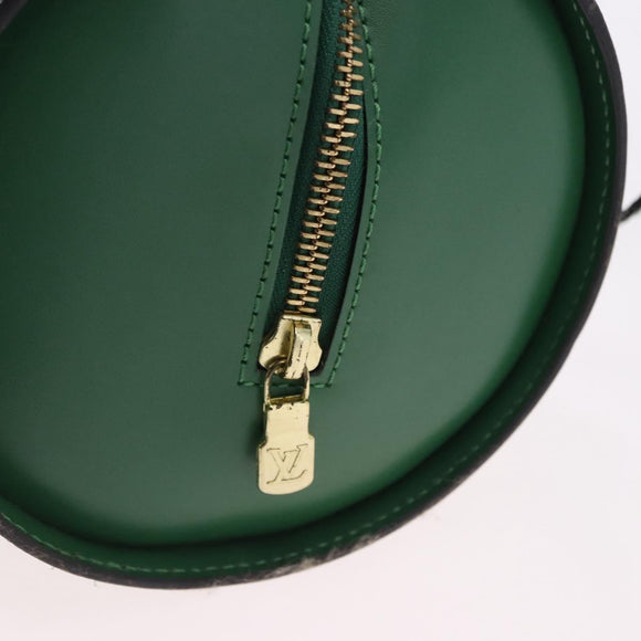 LOUIS VUITTON Epi Soufflot Hand Bag Green M52224 LV Auth 195553