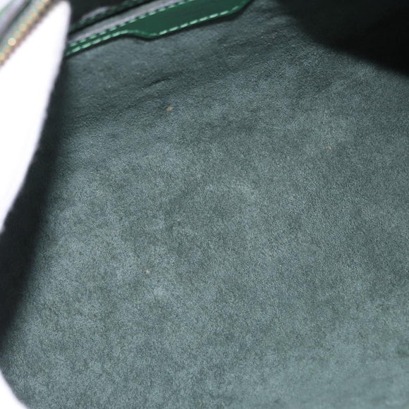 LOUIS VUITTON Epi Soufflot Hand Bag Green M52224 LV Auth 195553