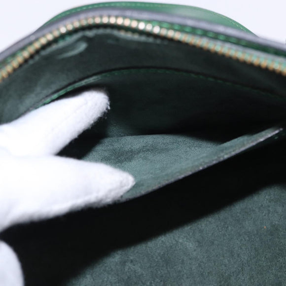 LOUIS VUITTON Epi Soufflot Hand Bag Green M52224 LV Auth 195553