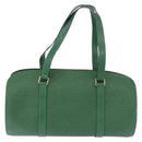 LOUIS VUITTON Epi Soufflot Hand Bag Green M52224 LV Auth 195553-2