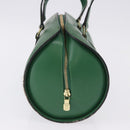 LOUIS VUITTON Epi Soufflot Hand Bag Green M52224 LV Auth 195553-4