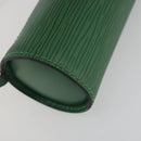LOUIS VUITTON Epi Soufflot Pouch Green LV Auth 195554A-15