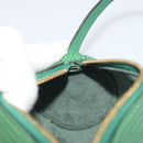 LOUIS VUITTON Epi Soufflot Pouch Green LV Auth 195554A-20