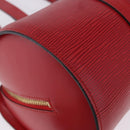 LOUIS VUITTON Epi Soufflot Hand Bag Red M52227 LV Auth 195555V-14