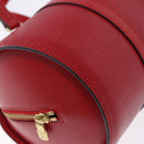 LOUIS VUITTON Epi Soufflot Hand Bag Red M52227 LV Auth 195555V-16