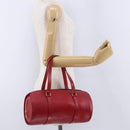 LOUIS VUITTON Epi Soufflot Hand Bag Red M52227 LV Auth 195555V-22