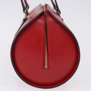 LOUIS VUITTON Epi Soufflot Hand Bag Red M52227 LV Auth 195555V-3