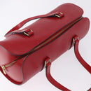 LOUIS VUITTON Epi Soufflot Hand Bag Red M52227 LV Auth 195555V-6