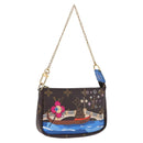 LOUIS VUITTON Monogram Vivienne Mini Pochette Accessoires M68489 Auth 195558M-1