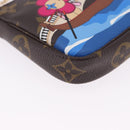 LOUIS VUITTON Monogram Vivienne Mini Pochette Accessoires M68489 Auth 195558M-14