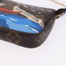LOUIS VUITTON Monogram Vivienne Mini Pochette Accessoires M68489 Auth 195558M-15