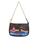 LOUIS VUITTON Monogram Vivienne Mini Pochette Accessoires M68489 Auth 195558M-13