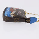 LOUIS VUITTON Monogram Vivienne Mini Pochette Accessoires M68489 Auth 195558M-3