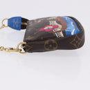 LOUIS VUITTON Monogram Vivienne Mini Pochette Accessoires M68489 Auth 195558M-4