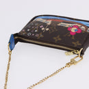 LOUIS VUITTON Monogram Vivienne Mini Pochette Accessoires M68489 Auth 195558M-6