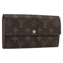 LOUIS VUITTON Monogram Portefeuille Sarah Long Wallet M60531 LV Auth 195560-1