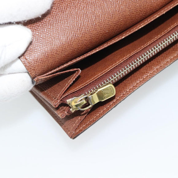 LOUIS VUITTON Monogram Portefeuille Sarah Long Wallet M60531 LV Auth 195560