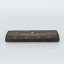 LOUIS VUITTON Monogram Portefeuille Sarah Long Wallet M60531 LV Auth 195560-6