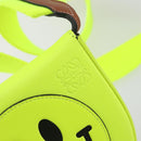 LOEWE Shoulder Bag Leather Yellow Auth 195561A-10