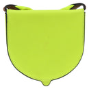 LOEWE Shoulder Bag Leather Yellow Auth 195561A-2