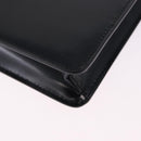 PRADA Chain Shoulder Bag Patent leather Black Silver Auth 195563SAV-15