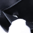 PRADA Chain Shoulder Bag Patent leather Black Silver Auth 195563SAV-11
