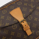LOUIS VUITTON Monogram Jeune Fille GM Shoulder Bag M51225 LV Auth 195568A-18