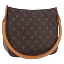 LOUIS VUITTON Monogram Looping MM Shoulder Bag M51146 LV Auth 195569V-1