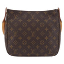 LOUIS VUITTON Monogram Looping MM Shoulder Bag M51146 LV Auth 195569V-2