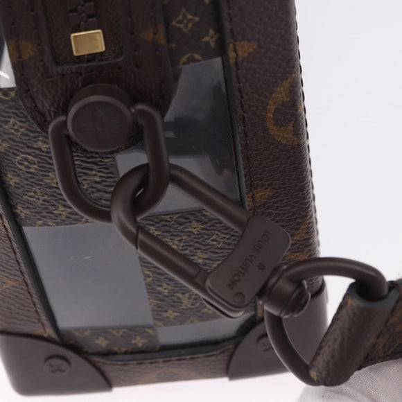 LOUIS VUITTON Monogram Chess Slim Soft Trunk Bag M20871 LV Auth 195571SAM
