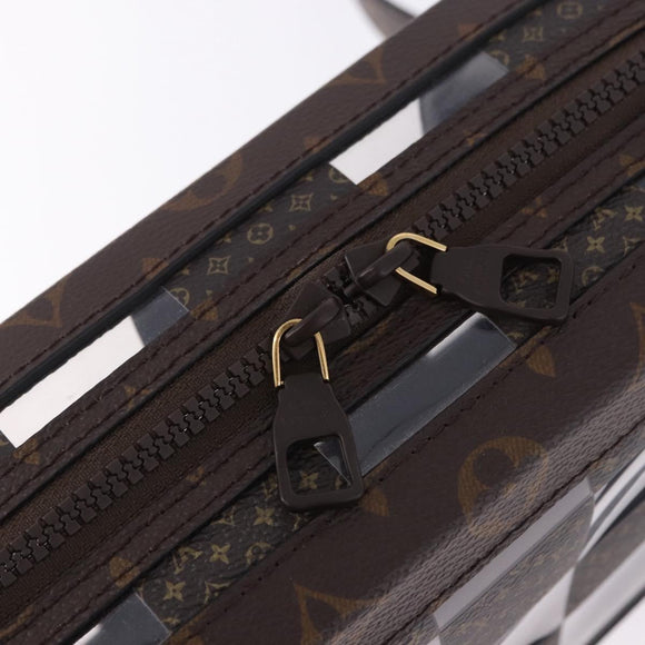 LOUIS VUITTON Monogram Chess Slim Soft Trunk Bag M20871 LV Auth 195571SAM