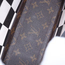 LOUIS VUITTON Monogram Chess Slim Soft Trunk Bag M20871 LV Auth 195571SAM-11