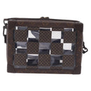 LOUIS VUITTON Monogram Chess Slim Soft Trunk Bag M20871 LV Auth 195571SAM-13